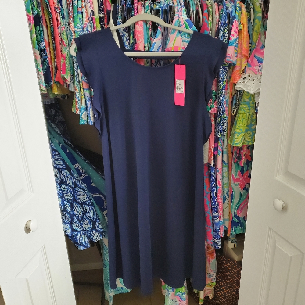 *SOLD* NWT Lilly Pulitzer Dani Dress True Navy XL